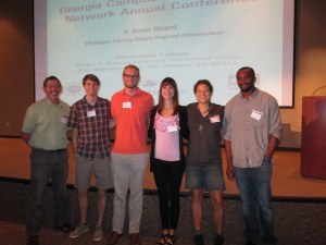 Georgia College students and faculty at the 2014 Georgia Campus Sustainability Network Conference at Morehouse University.