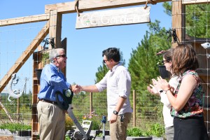 West Campus Garden Ribbon Cutting